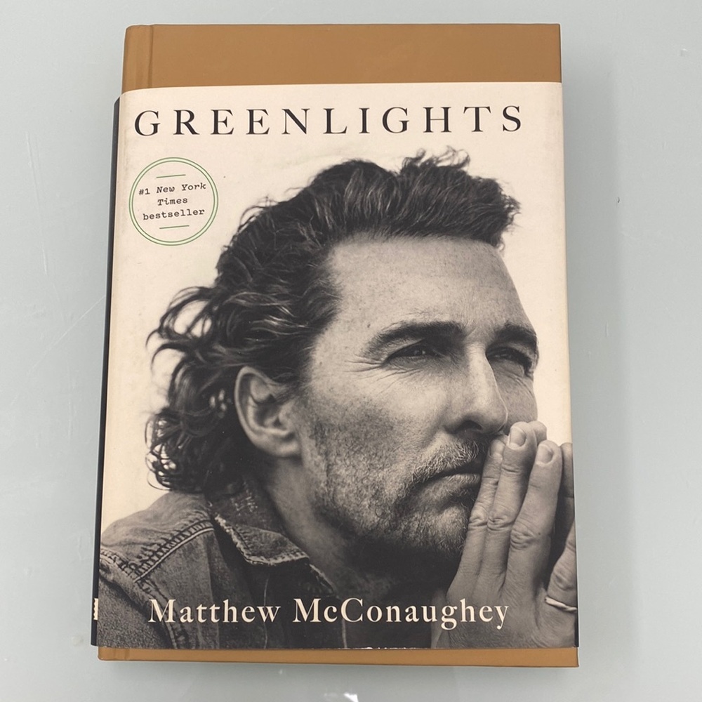 Greenlights Book by Matthew McConaughey